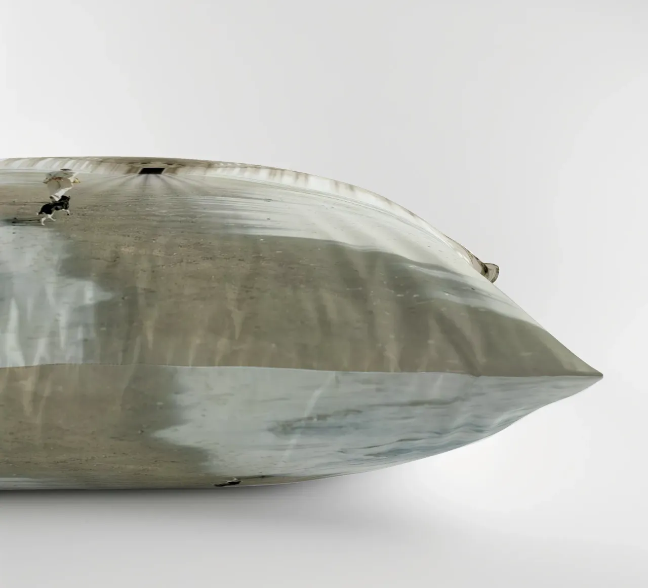 The Line cuscino da Eugene Soloviev