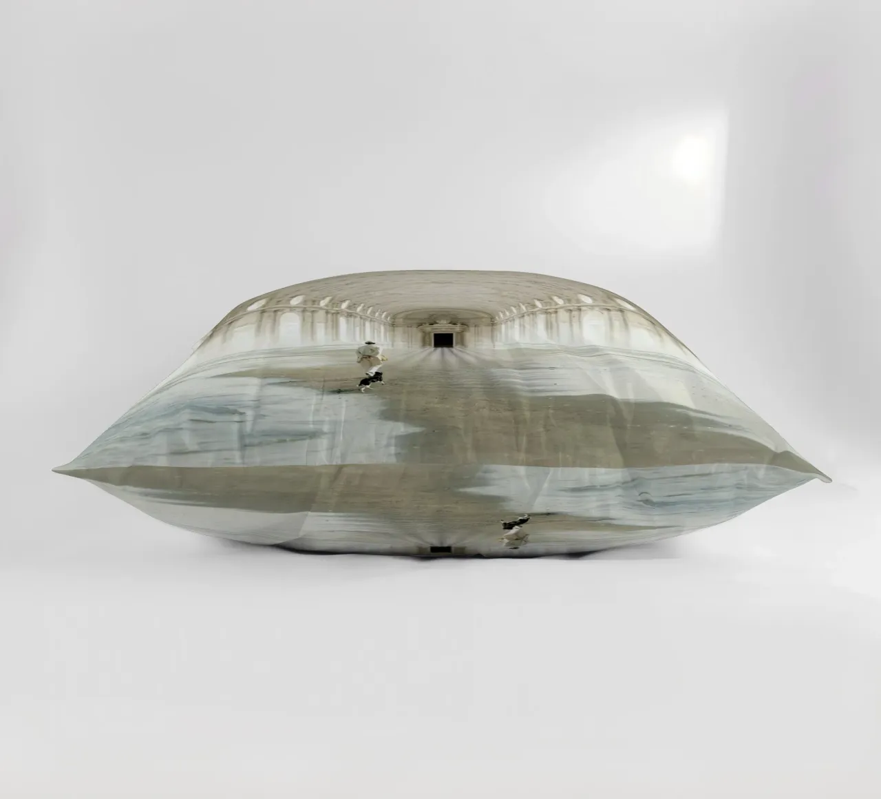 The Line cuscino da Eugene Soloviev