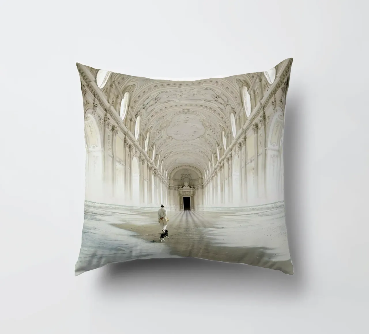 The Line cuscino da Eugene Soloviev