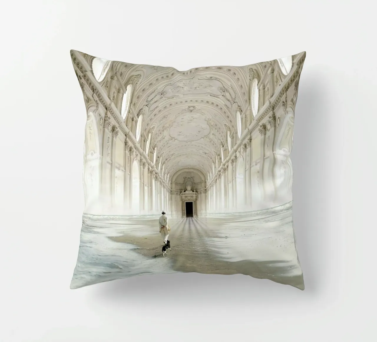 The Line cuscino da Eugene Soloviev