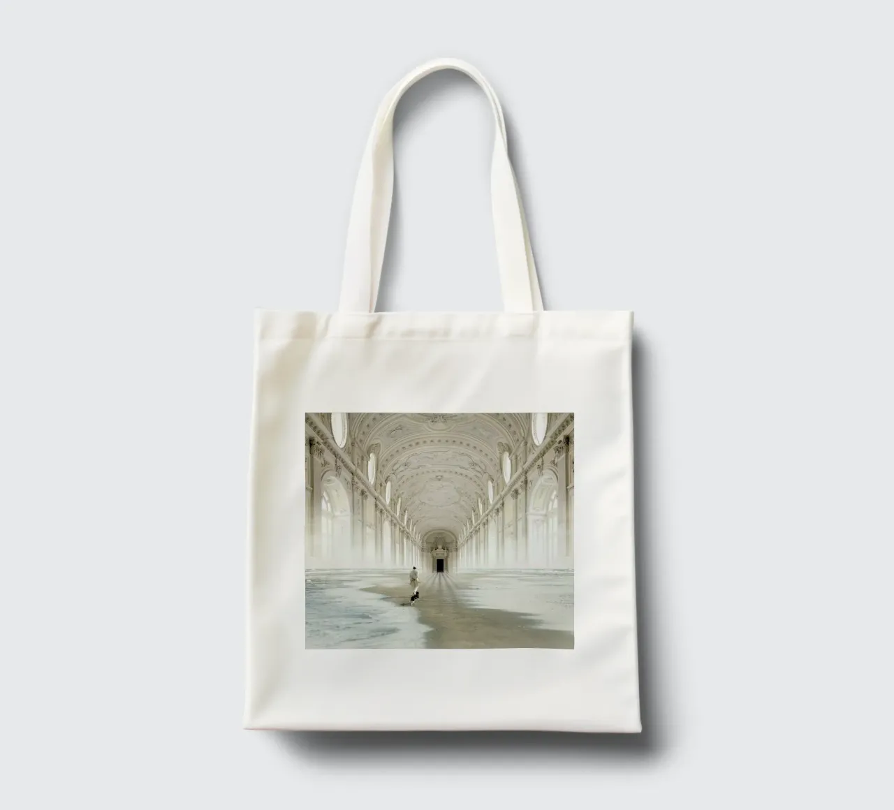 The Line borsa in juta da Eugene Soloviev