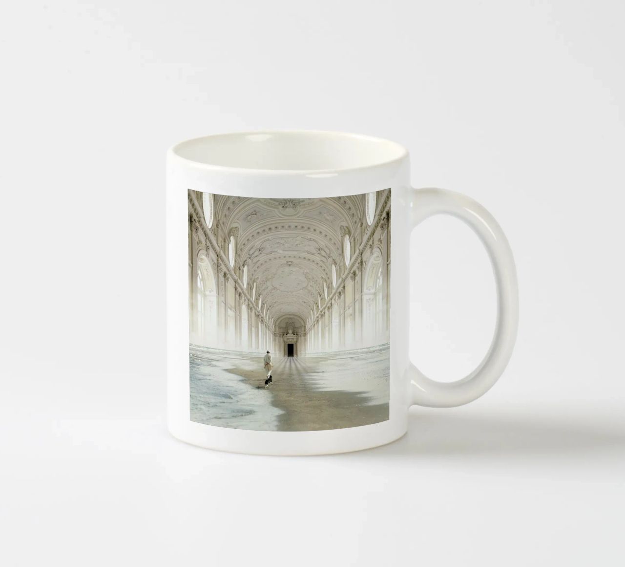 The Line tazza in ceramica da Eugene Soloviev