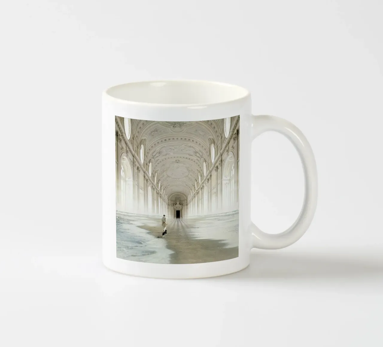 The Line Keramik Tasse von Eugene Soloviev