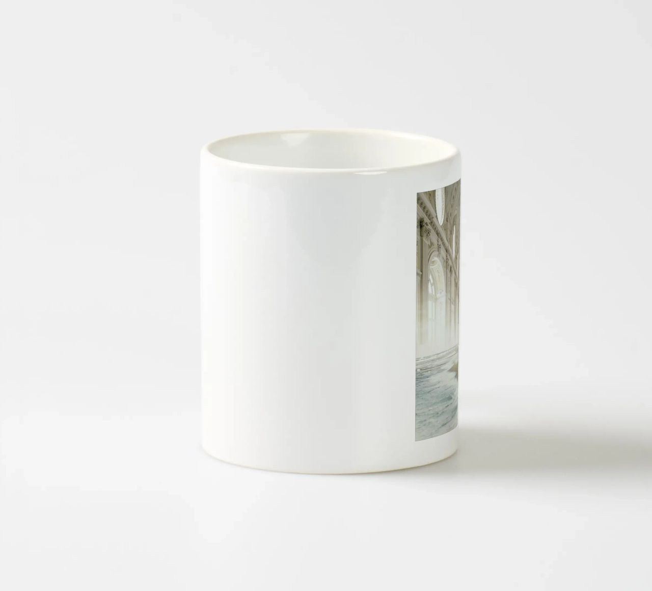 The Line tazza in ceramica da Eugene Soloviev