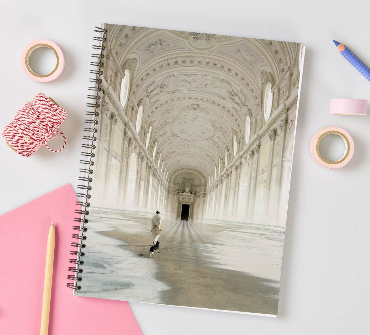 The Line spiral notebook by Eugene Soloviev
