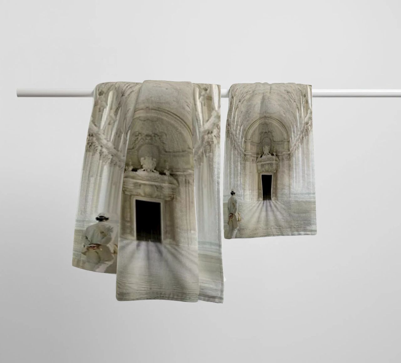 The Line towel by Eugene Soloviev