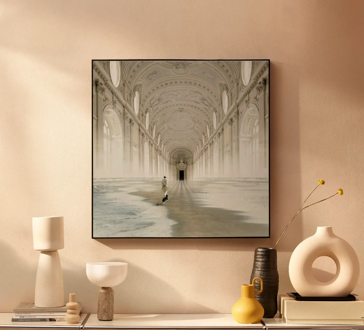 The Line Acryl-Glas von Eugene Soloviev