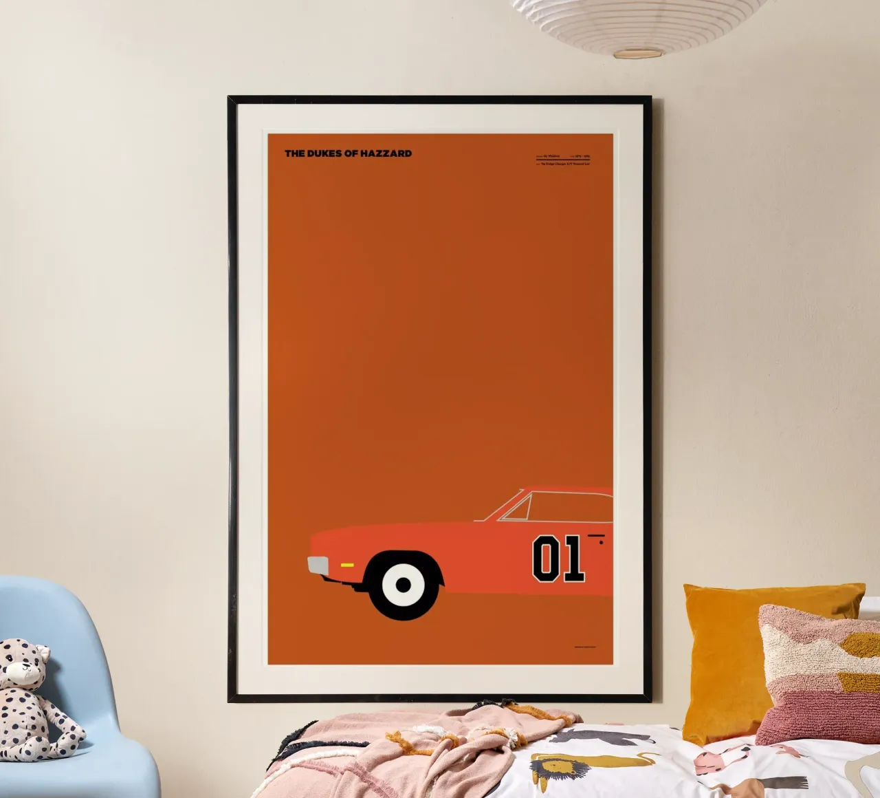dukes poster con telaio in plastica da Marcin Plonka