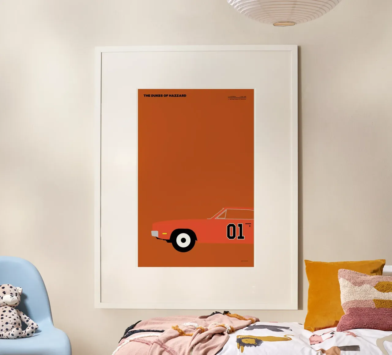dukes poster con telaio in plastica da Marcin Plonka