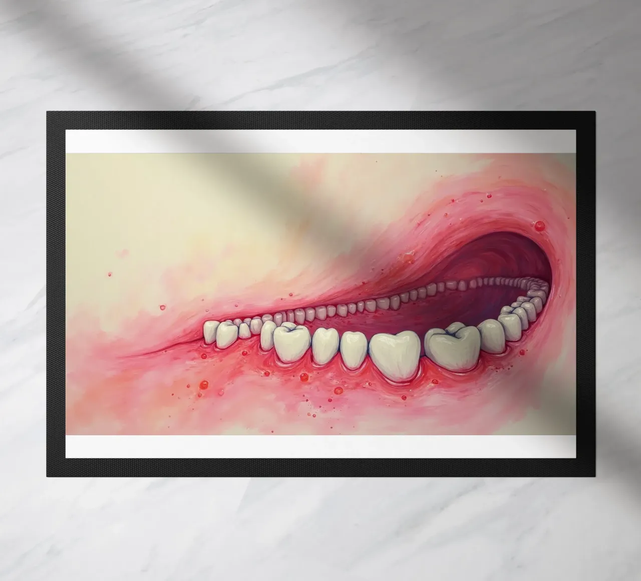 Bocca spostata zerbino da CASTILO