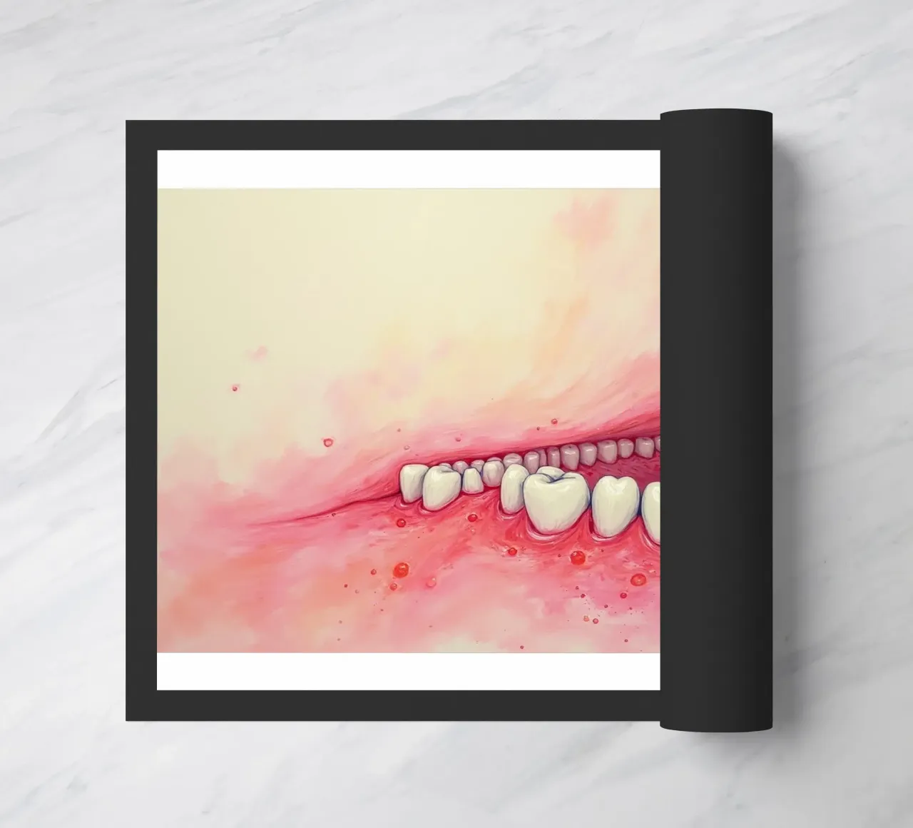 Bocca spostata zerbino da CASTILO