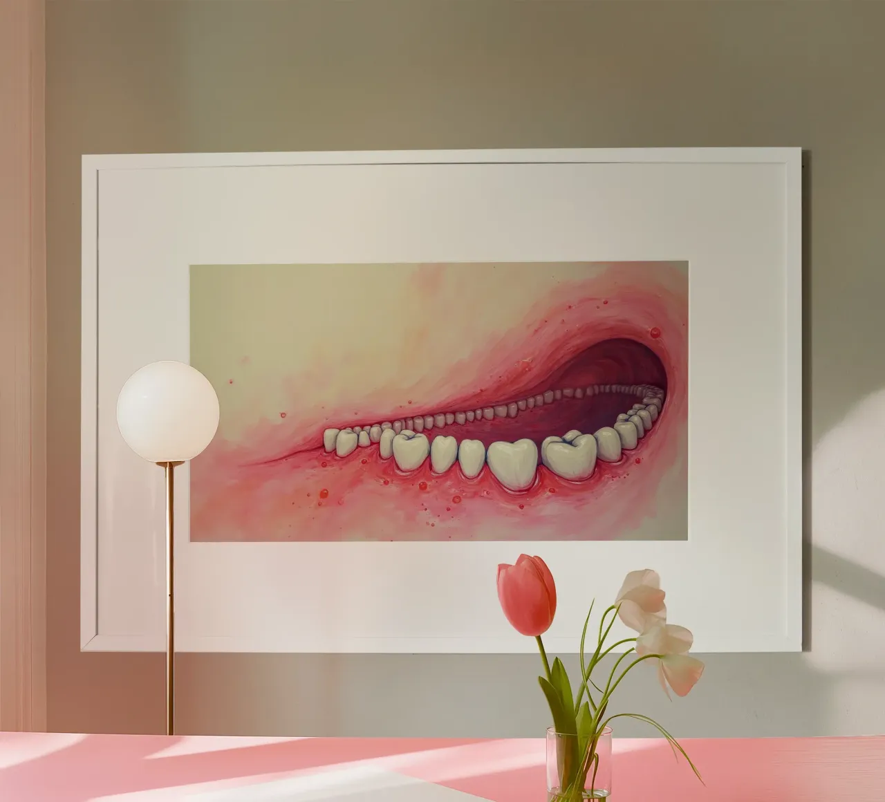 Bocca spostata poster da CASTILO