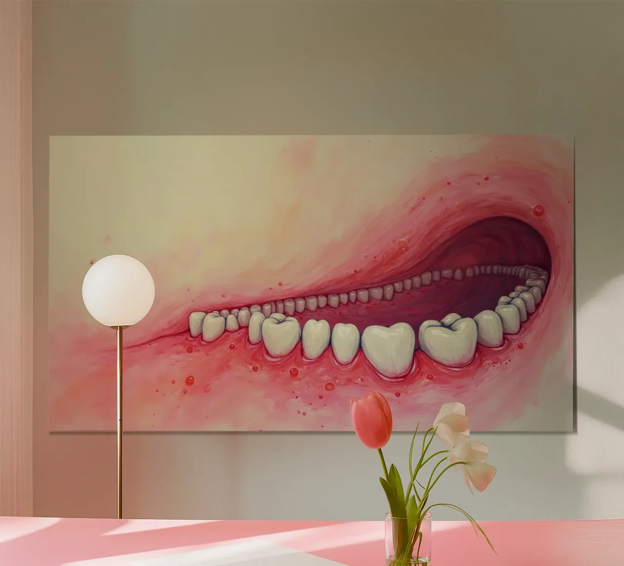 Bocca spostata poster da CASTILO