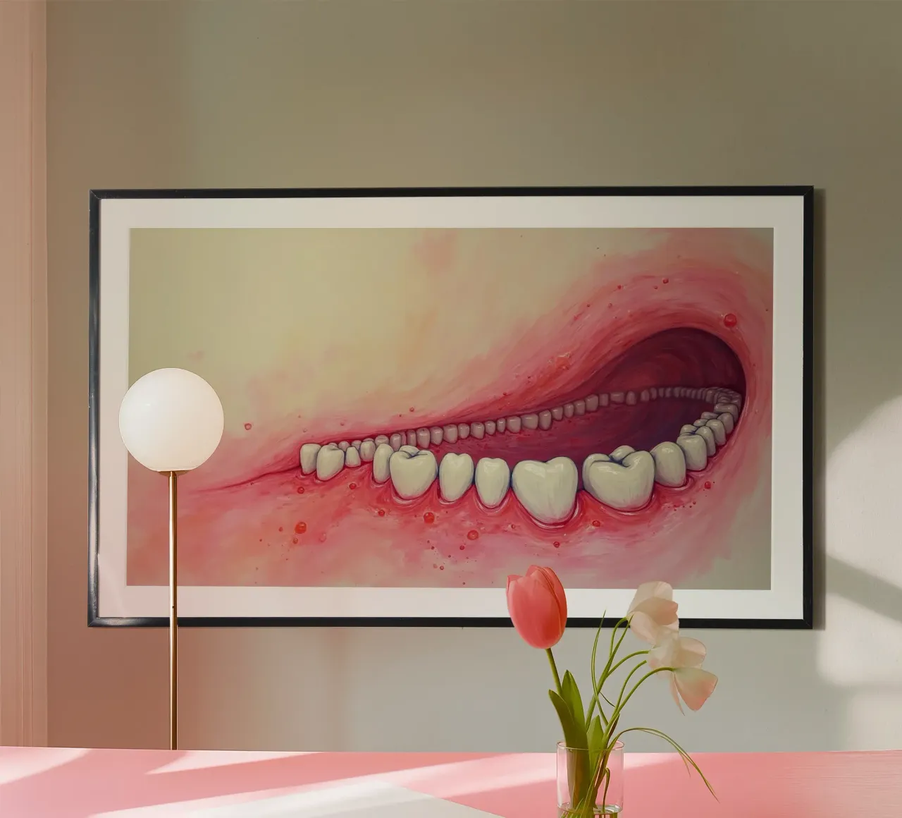 Bocca spostata poster da CASTILO