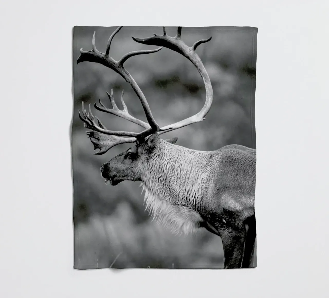 Caribou fleece blanket by Natural Kingdom
