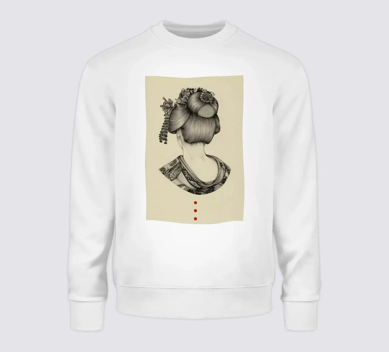 Demure 2 sweatshirt by The White Deer