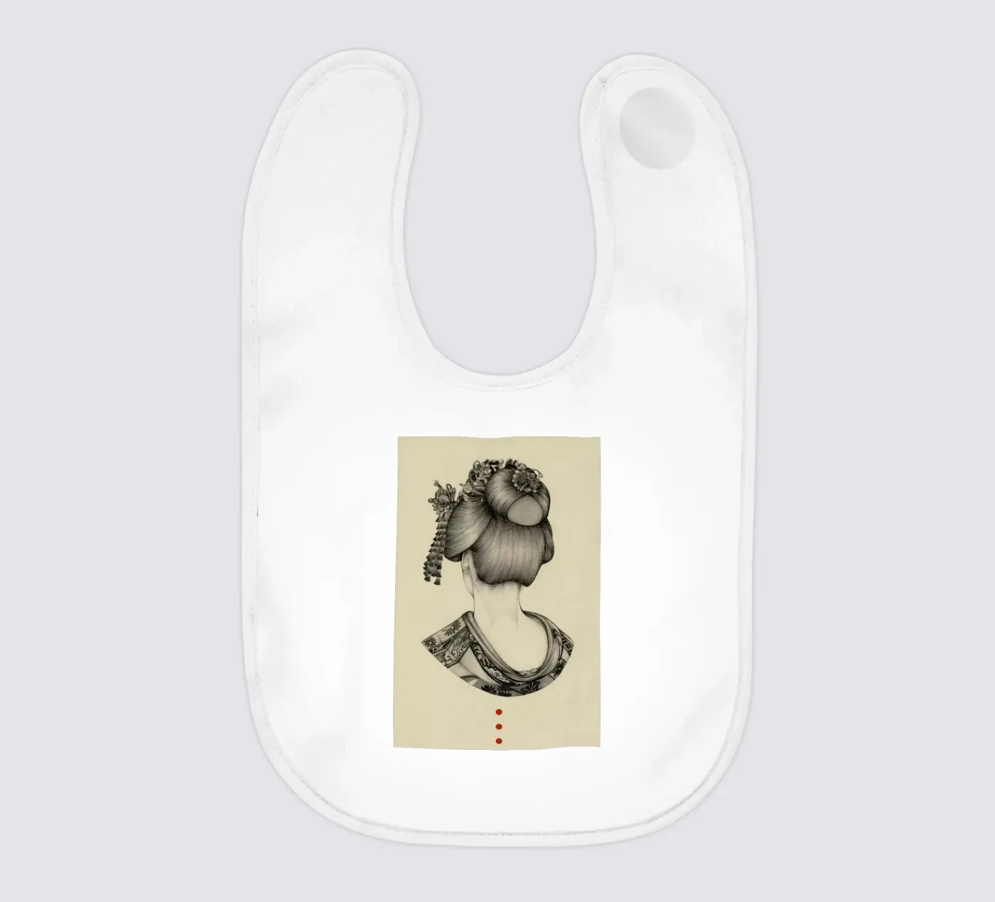 Demure 2 Babylätzchen von The White Deer