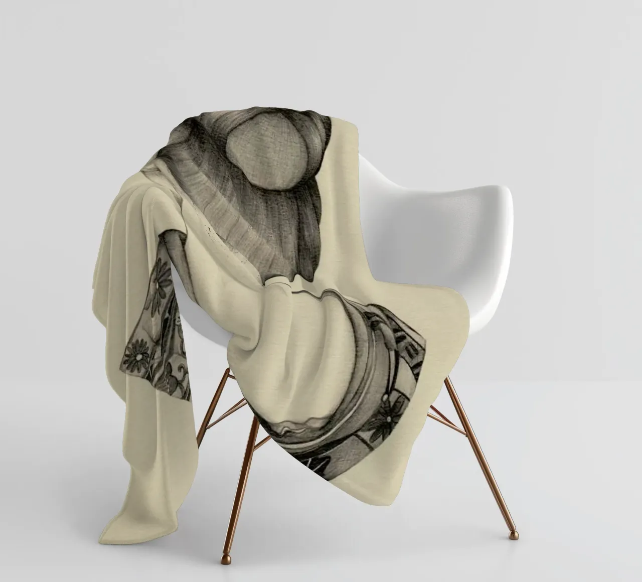 Demure 2 coperta in pile da The White Deer