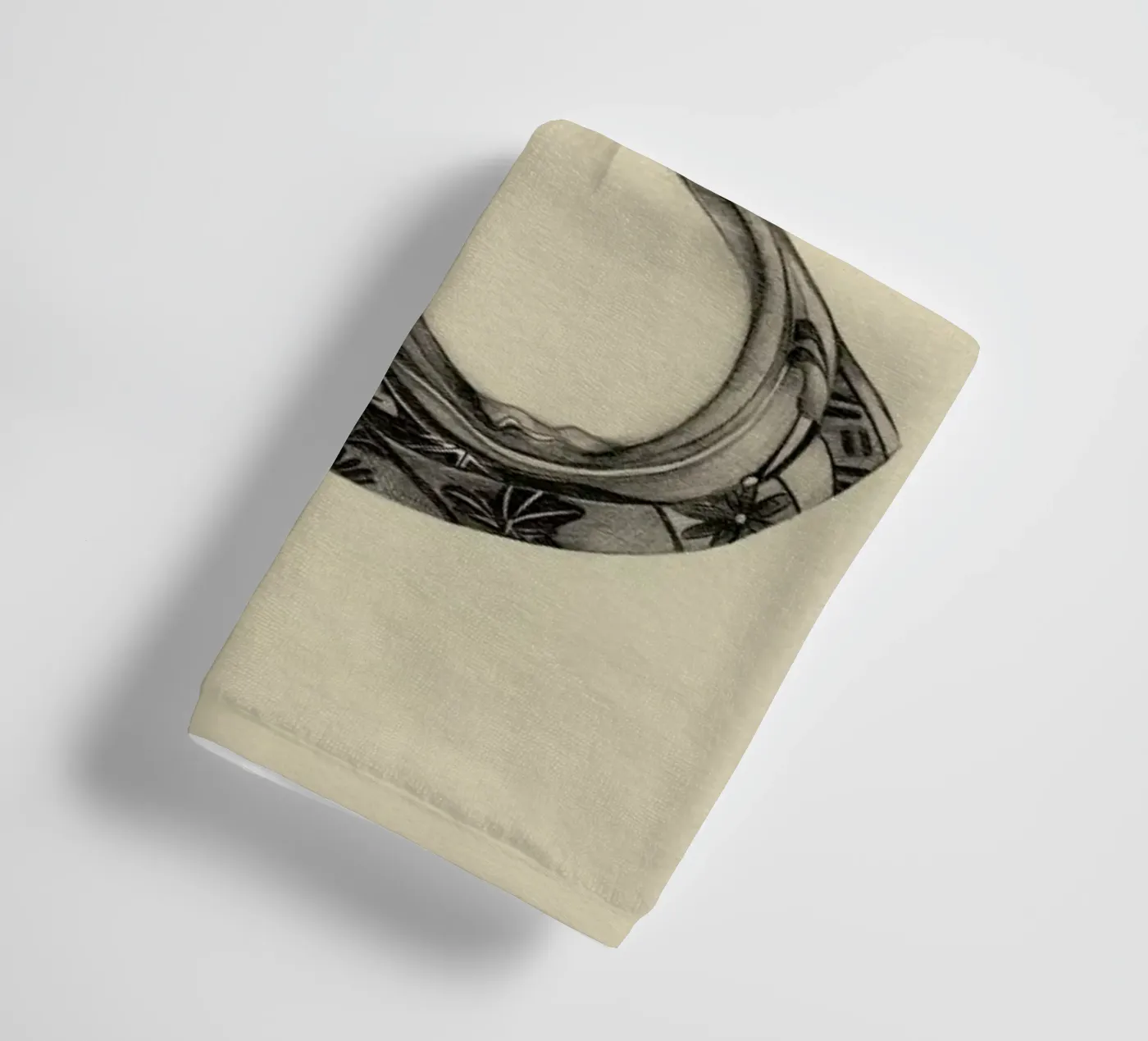 Demure 2 badhanddoek van The White Deer