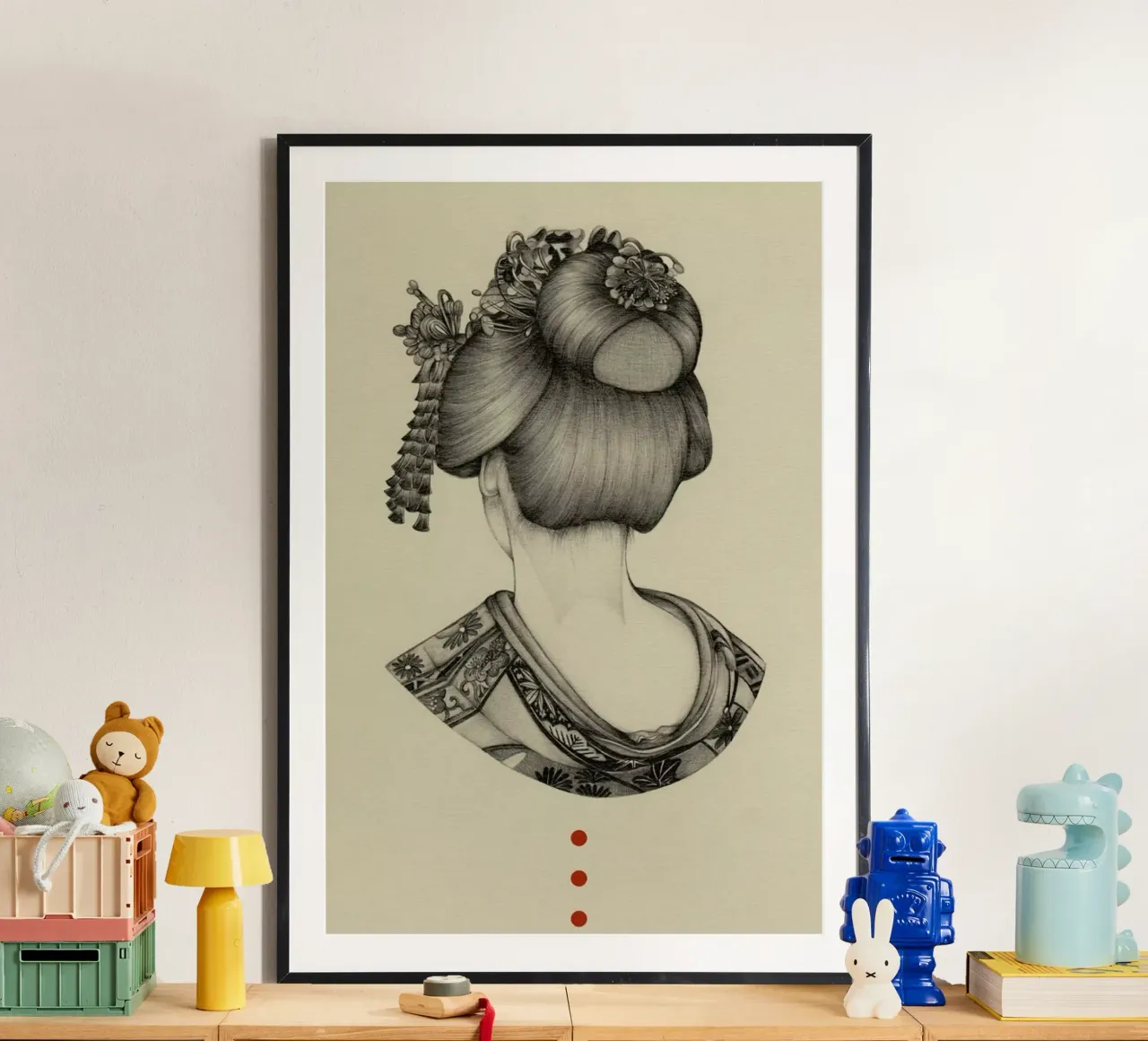 Demure 2 poster by The White Deer