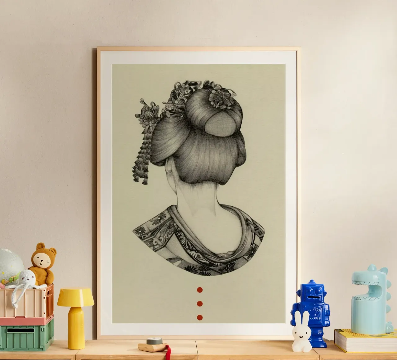 Demure 2 poster by The White Deer