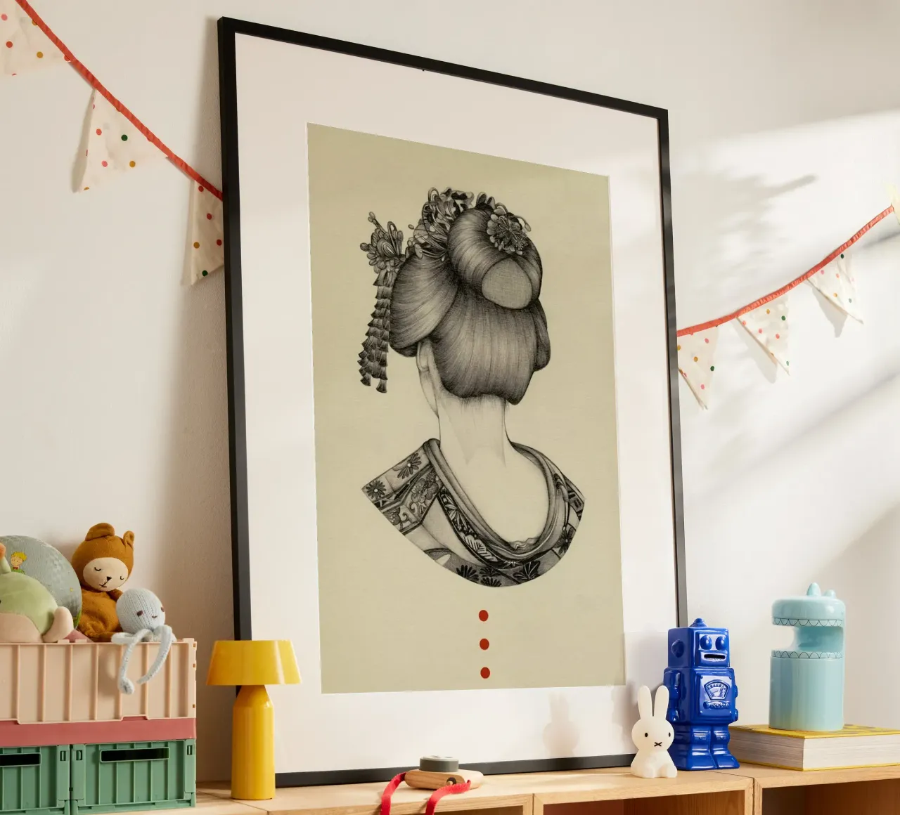 Demure 2 poster by The White Deer