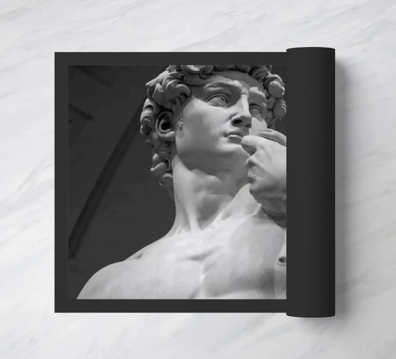 michelangelo doormat by Trending Art Company