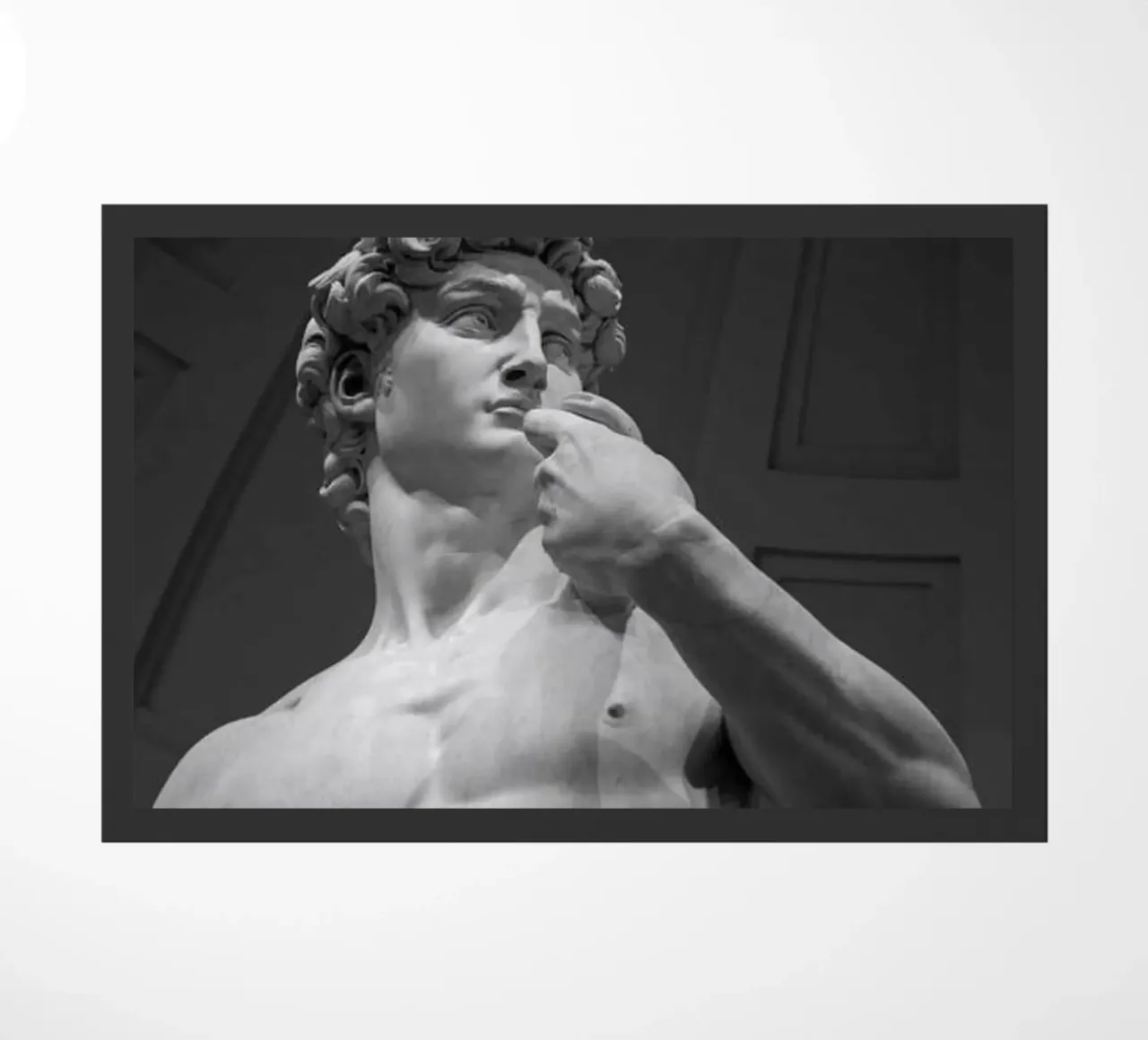 michelangelo doormat by Trending Art Company