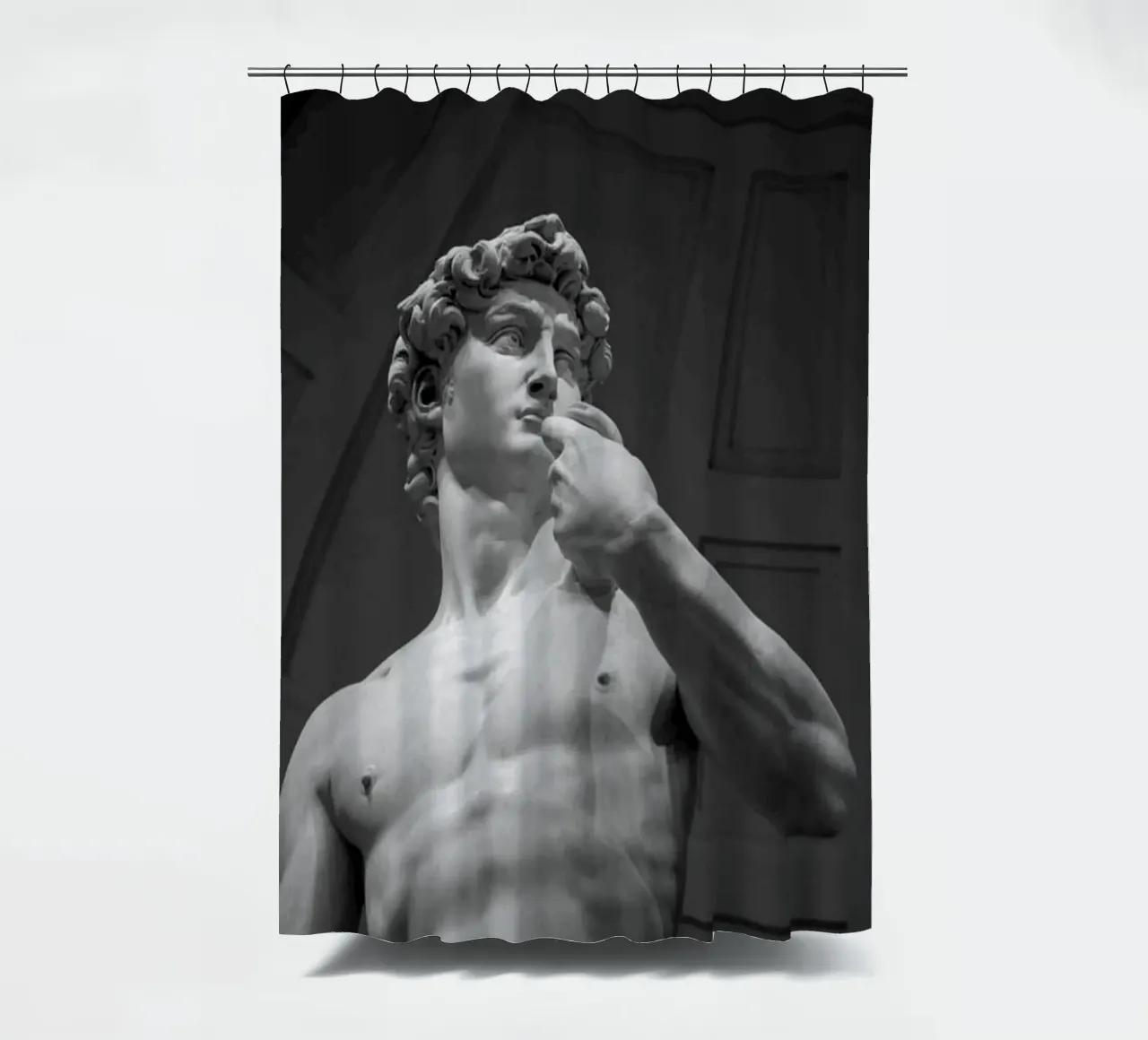 michelangelo Duschvorhang von Trending Art Company