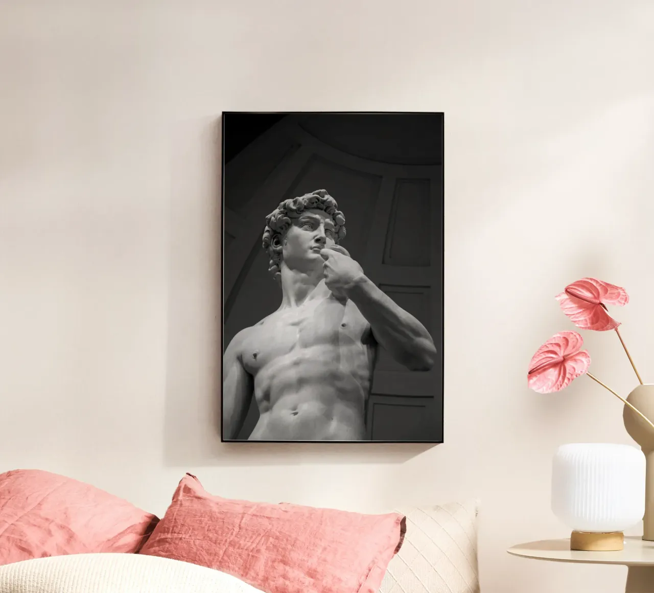 michelangelo plexiglass da Trending Art Company