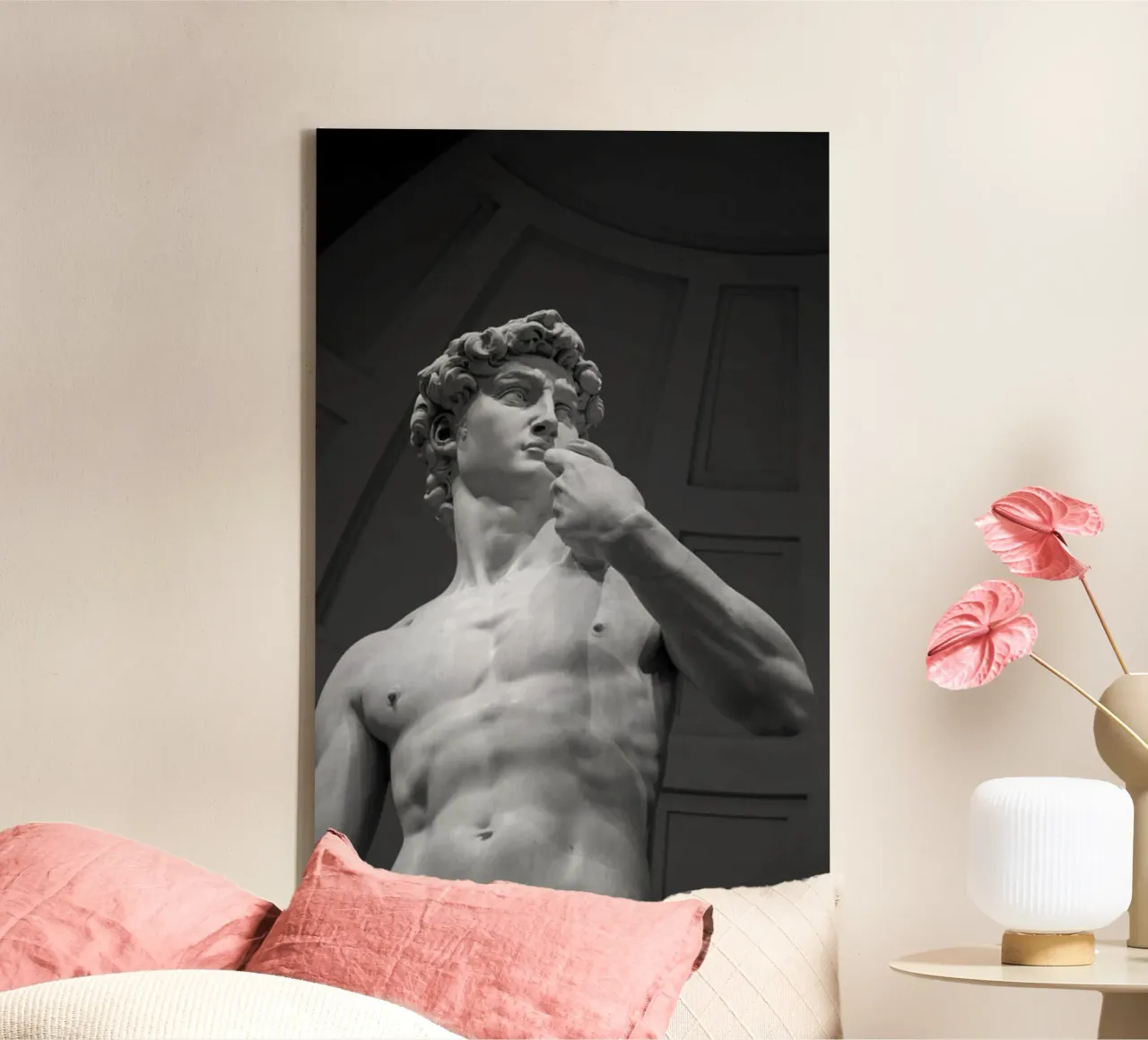 michelangelo canvas by Trending Art Company