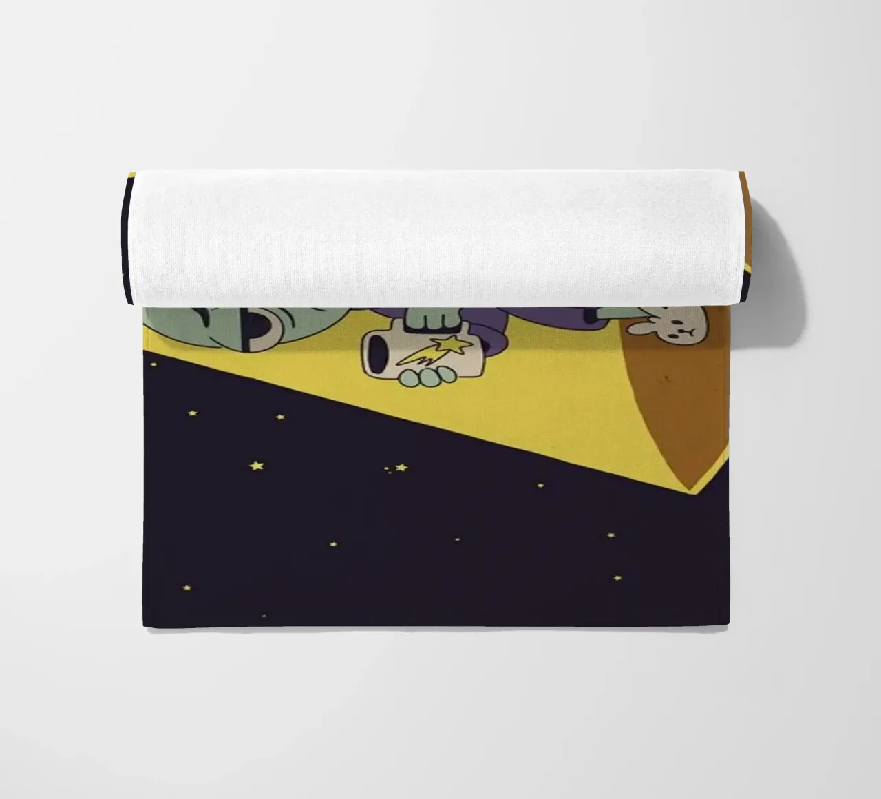 Abducted by responsabilities beach towel by Loobs