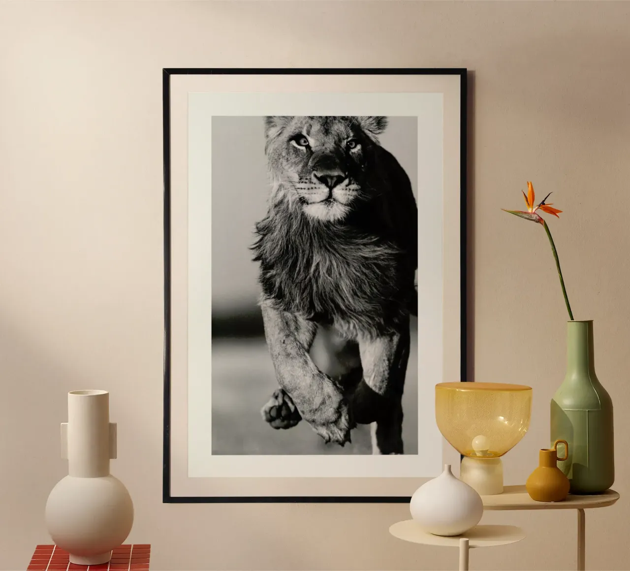 Lion Sprint carta hahnemühle da Natural Kingdom