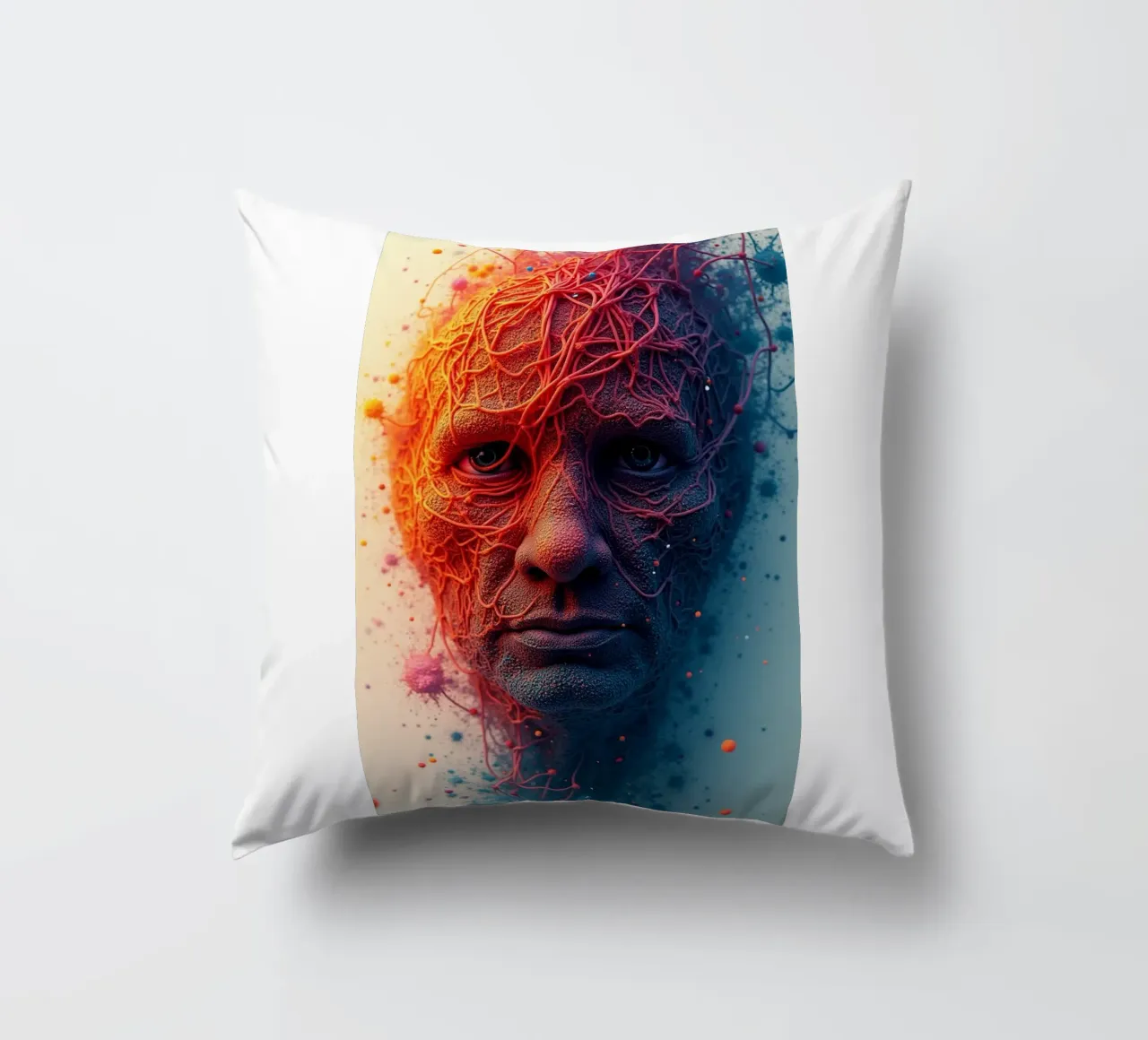 Powerful knowledge decorative cushion by CASTILO