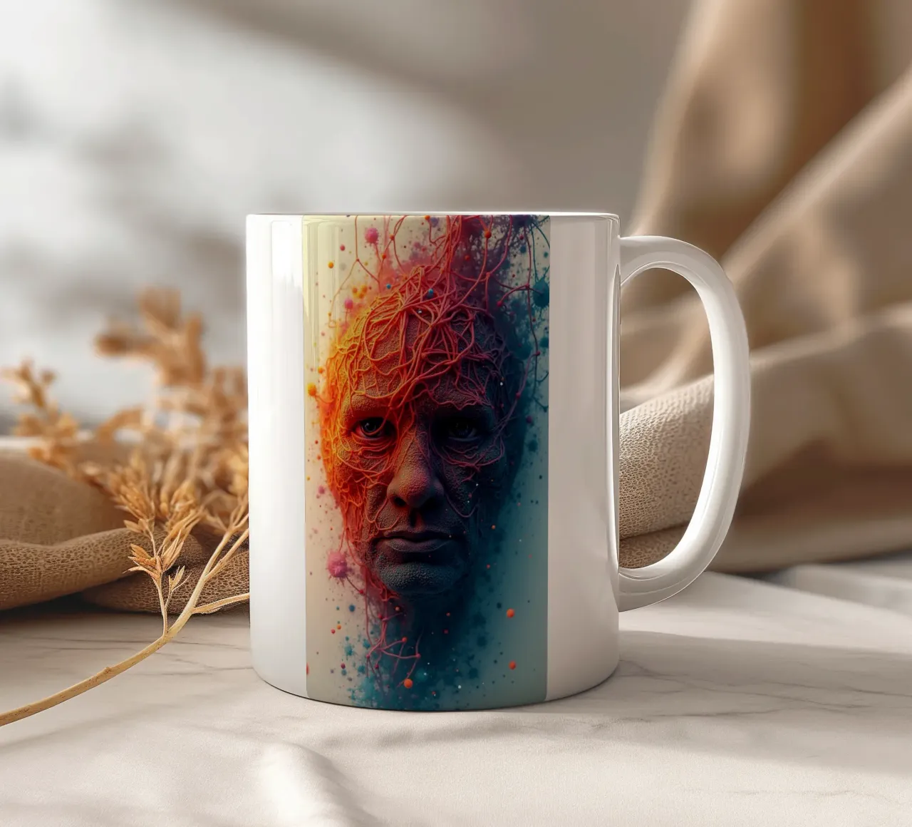 Powerful knowledge ceramic mug by CASTILO