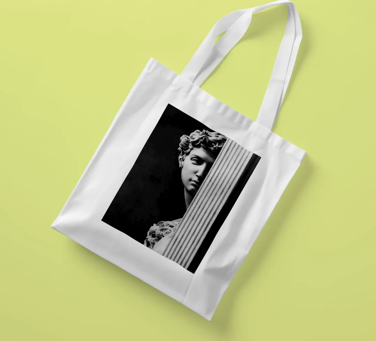 michelangelo - david borsa in juta da Trending Art Company