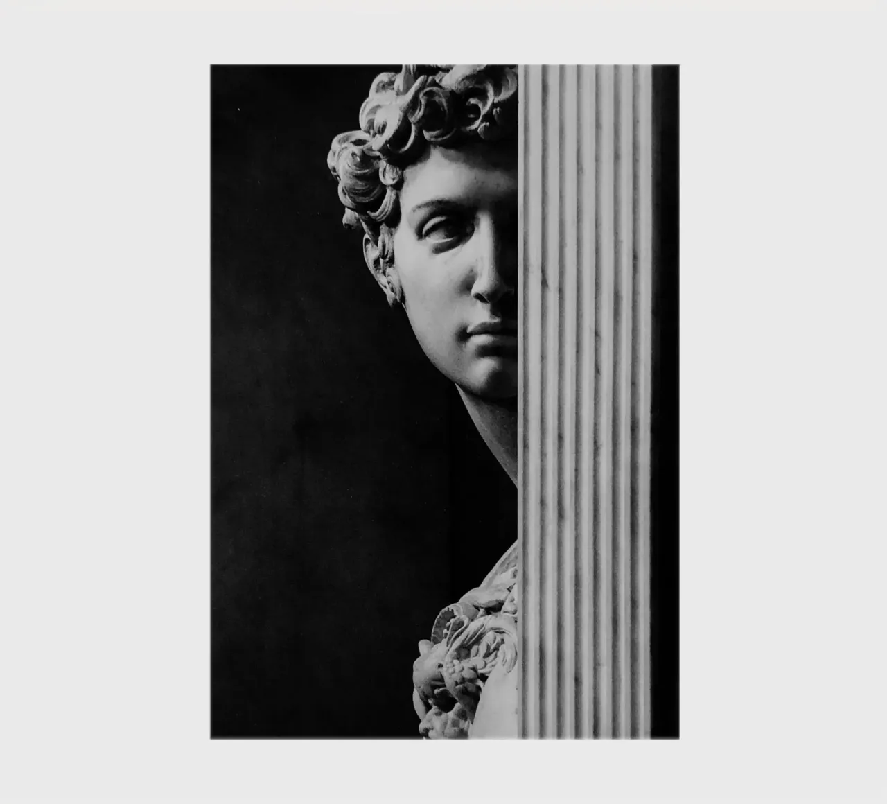 michelangelo - david notebook by Trending Art Company