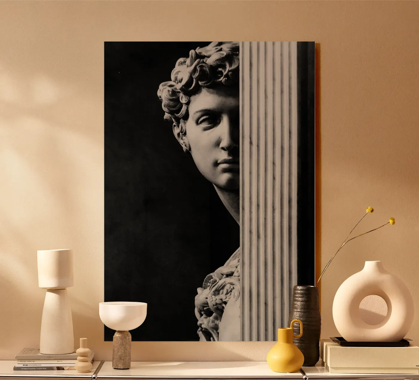 michelangelo - david acryl van Trending Art Company