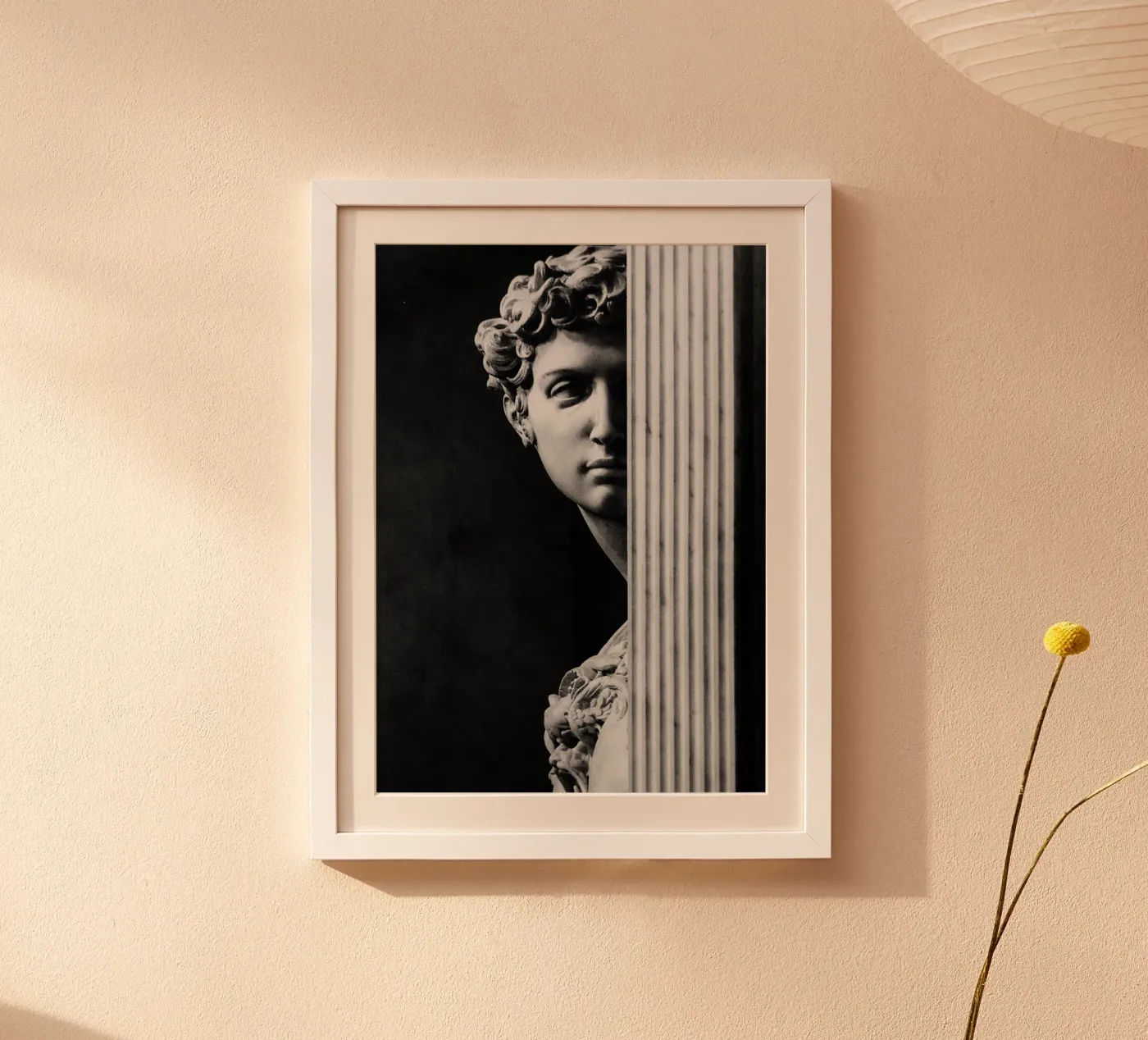 michelangelo - david poster by Trending Art Company
