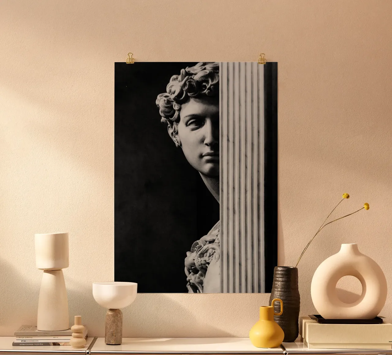 michelangelo - david poster da Trending Art Company