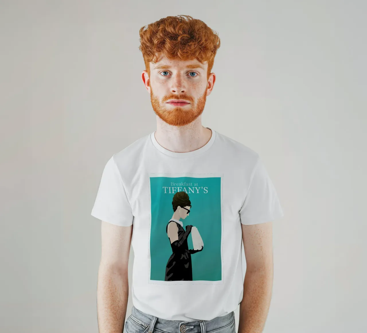 Breakfast at Tiffany's t-shirt by Gallery Print and Art Limited