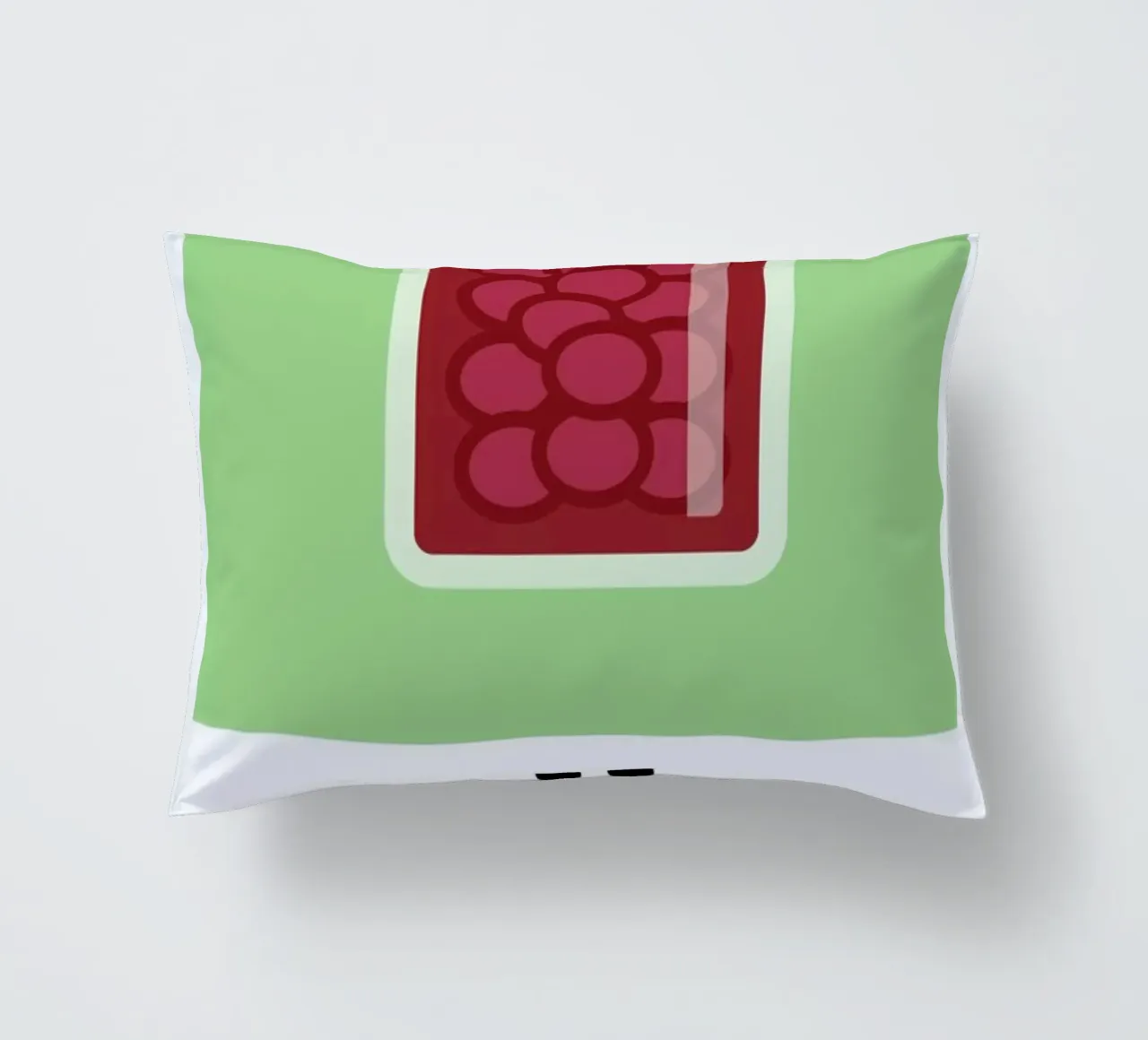 „The Food Alphabet“ - U like Umeboshi cuscino da BLAEK Design Studio