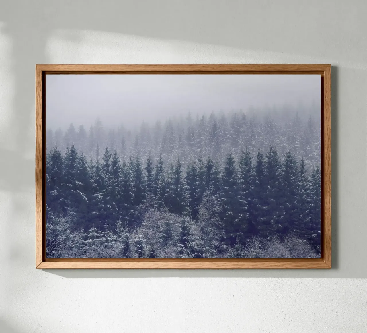 Frozen Trees - Andreas Christensen canvas by Pictufy