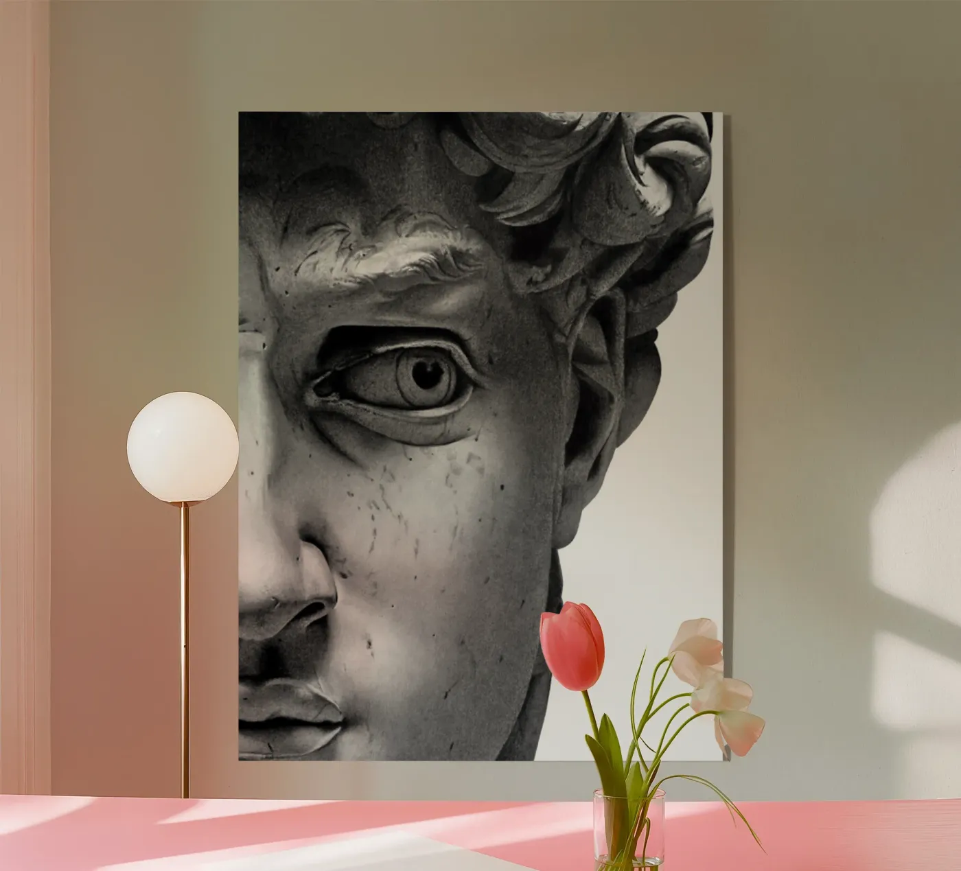 Michelangelo - DAVID plexiglas de Trending Art Company