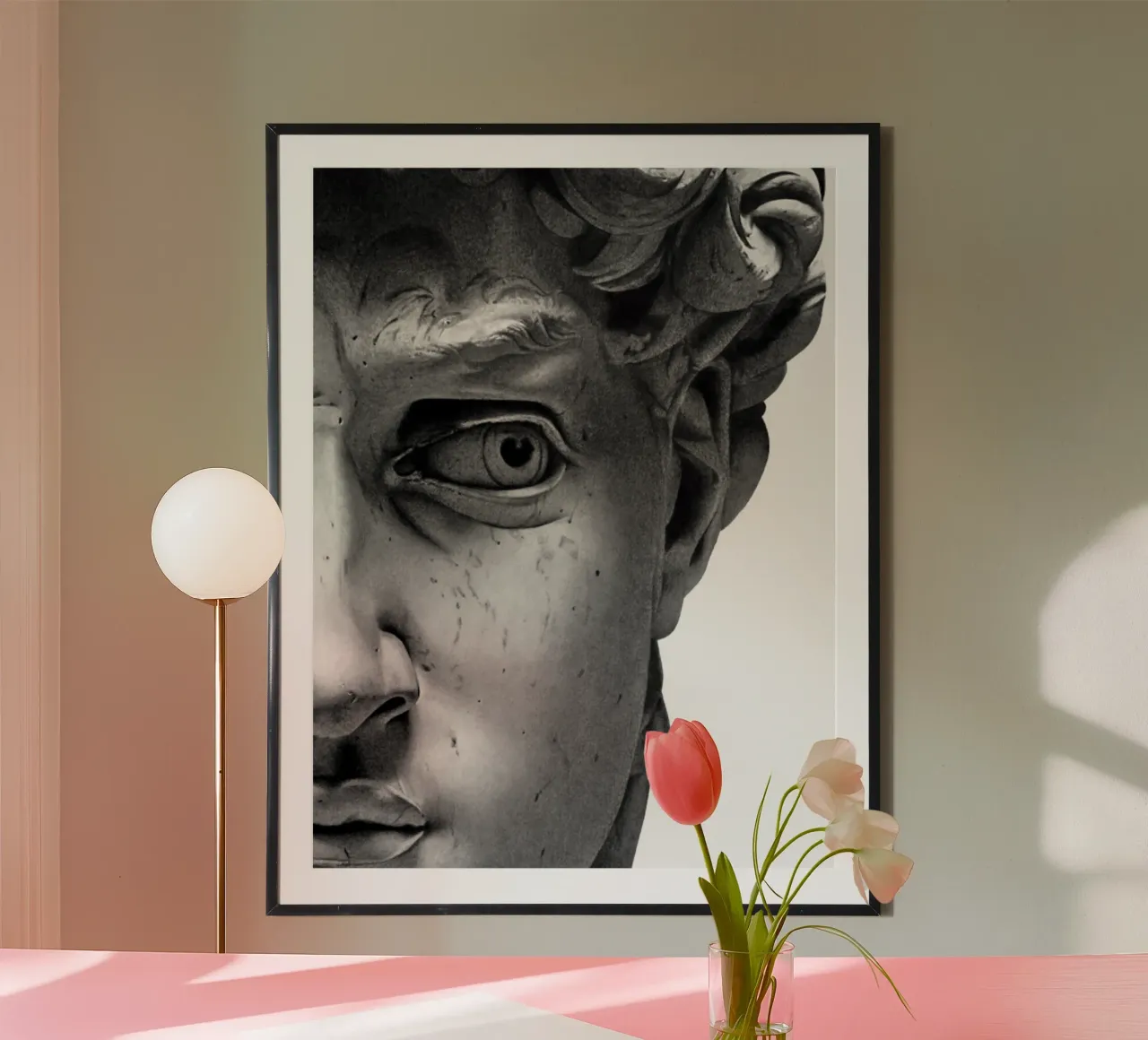 Michelangelo - DAVID poster da Trending Art Company