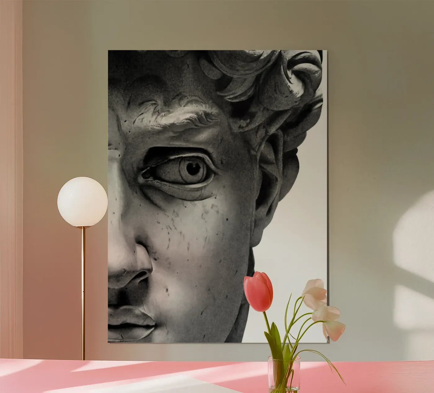 Michelangelo - DAVID poster de Trending Art Company
