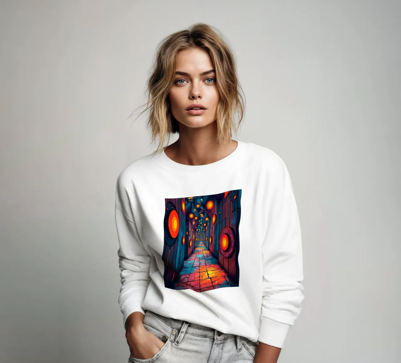 Lumière et couleur sweat de CASTILO