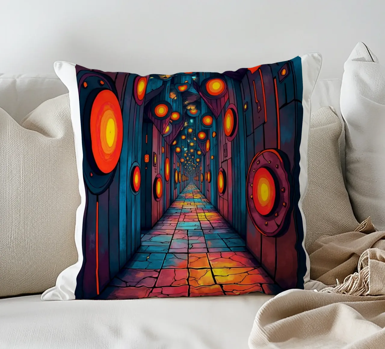 Luce e colore cuscino da CASTILO