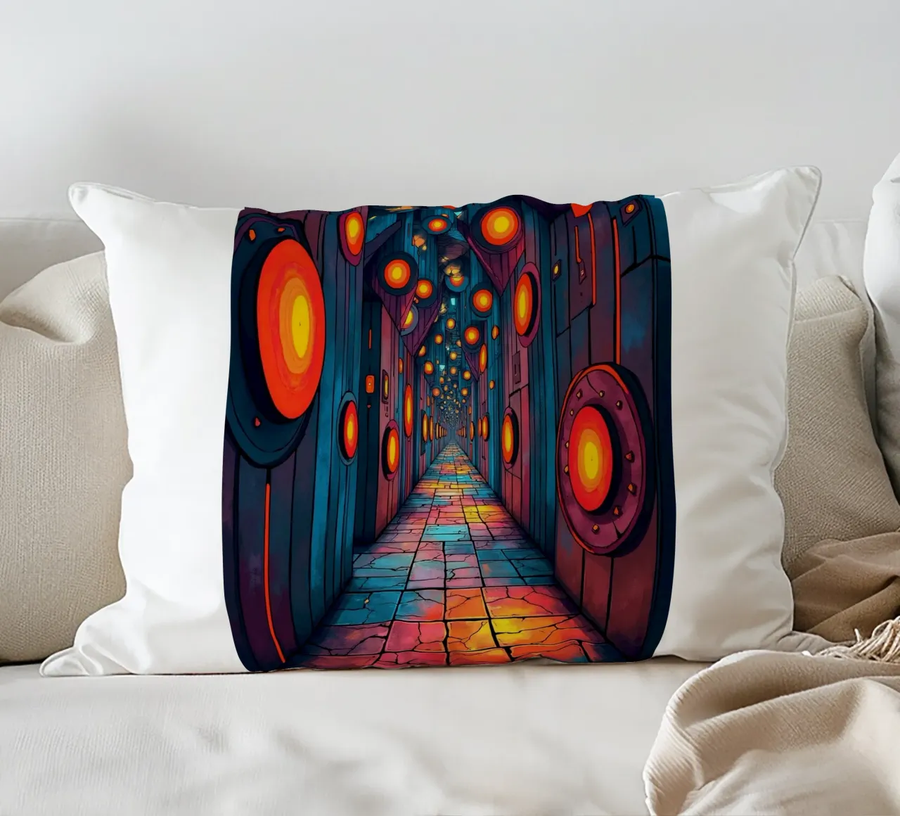 Luce e colore cuscino da CASTILO