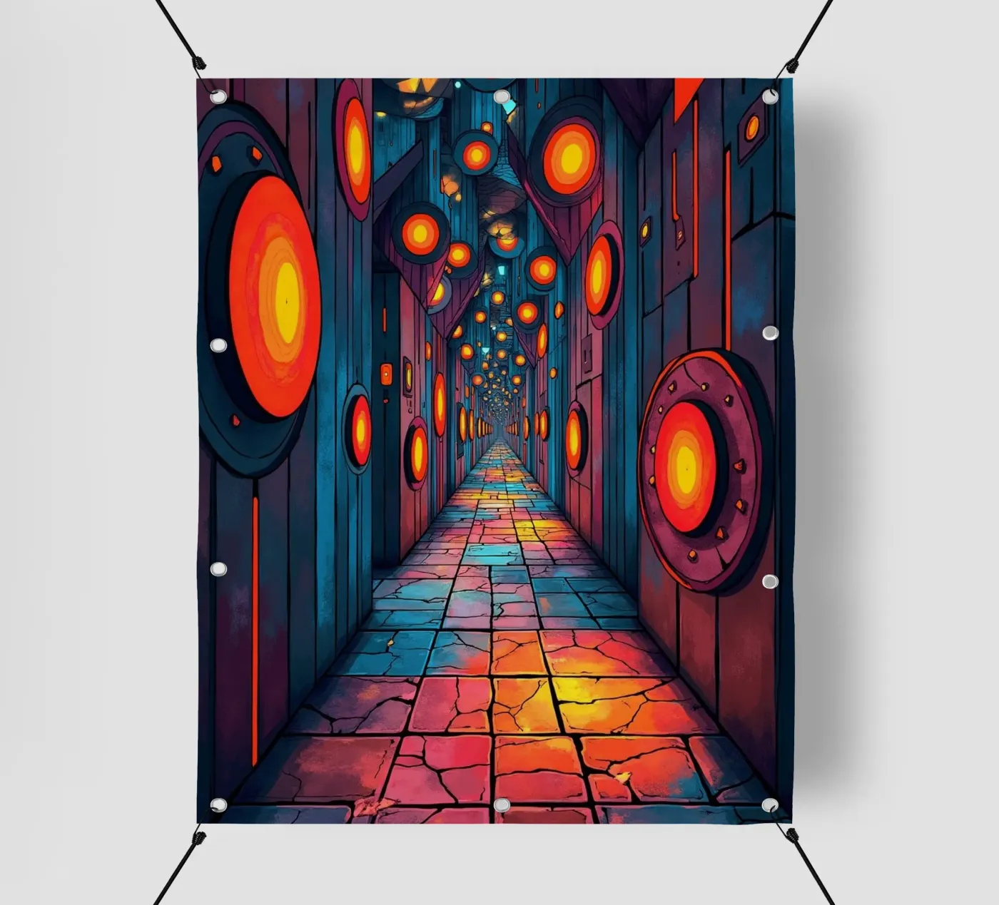 Light and colour telo in pvc da CASTILO